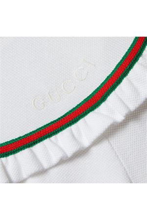 white cotton babygrow GUCCI KIDS | 808676XJGZZ9250